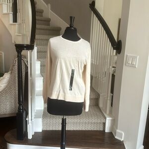 NWT Banana Republic Factory ivory sweater